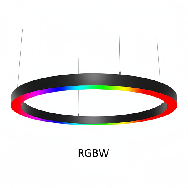 Современная светодиодная люстра RGB Circular 3000k для баров и клубов 